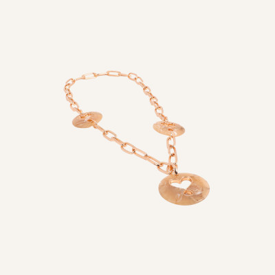 Lola collar marrón camel | Lázaro