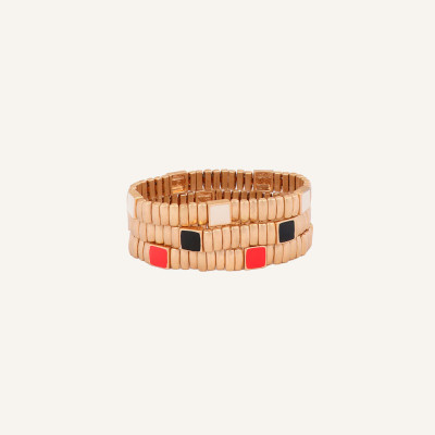 Lola pulsera negro multicolor | Lázaro