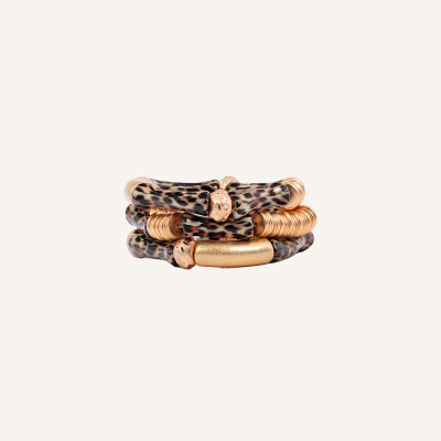 Lola pulsera metal marrón | Lázaro
