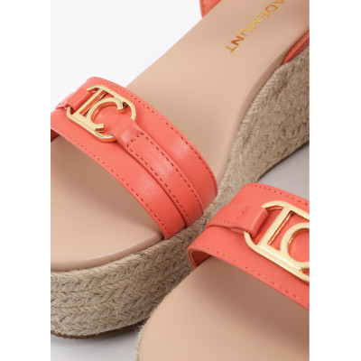 Lola Casademunt sandalias fuxia mujer