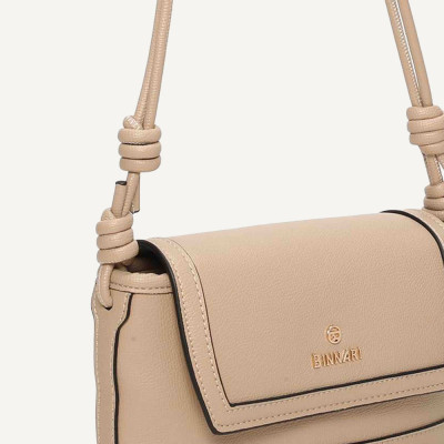 Binnari bolso taupe | Lázaro Zapaterías