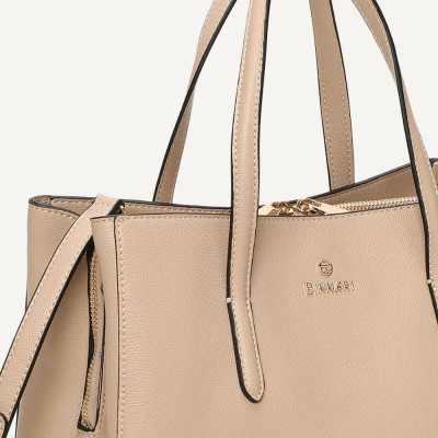 Binnari bolso taupe | Lázaro Zapaterías