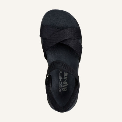 Skechers sandalias negro | Lázaro
