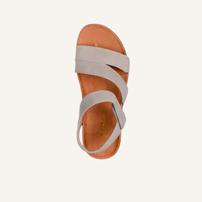 Skechers sandalias taupe | Lázaro