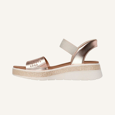 Skechers sandalias oro | Lázaro