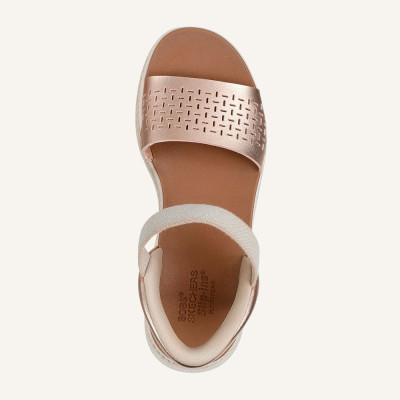 Skechers sandalias oro | Lázaro
