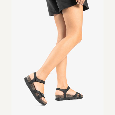 Panama Jack sandalias negro mujer Sulia Basics B2