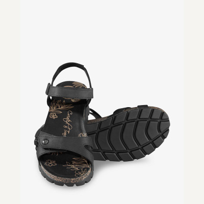 Panama Jack sandalias negro mujer Sulia Basics B2