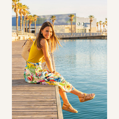 Panama Jack sandalias cuero mujer Selma B10