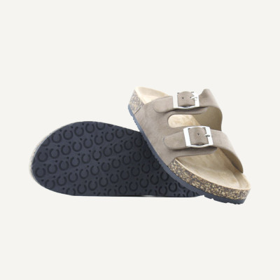 Be Casual sandalias taupe mujer