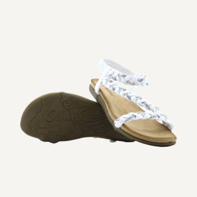 Be Casual sandalias beig mujer