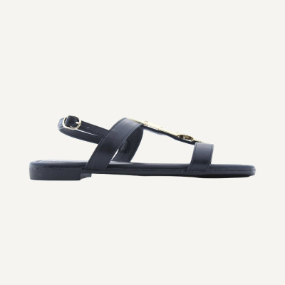 Be Casual sandalias negro mujer