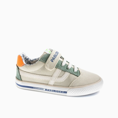 Pablosky zapatillas deportivas niño beige | Lazaro