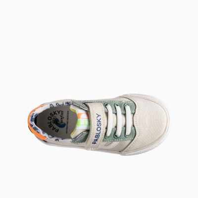 Pablosky zapatillas deportivas niño beige | Lazaro