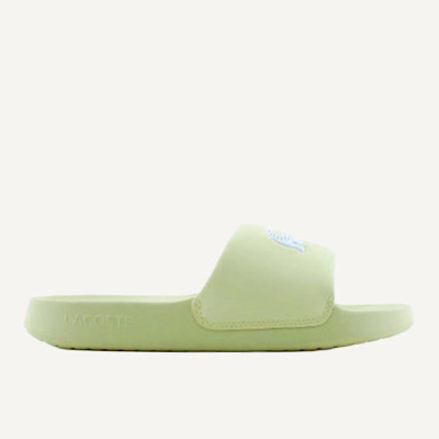 Lacoste chanclas mujer amarillo