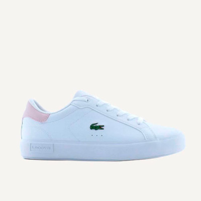 Lacoste deportivos mujer blanco