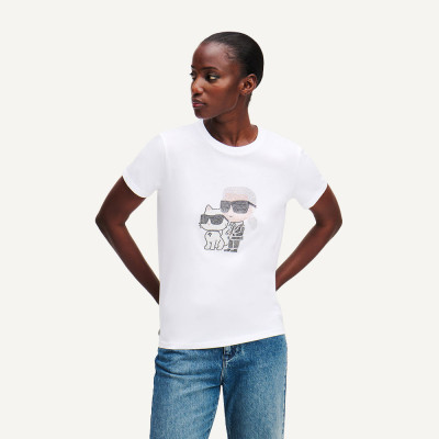 karl lagerfeld camiseta blanca | camiseta algodón orgánico