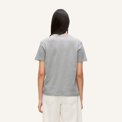 Karl Lagerfeld camiseta mujer negra algodón orgánico | Lázaro