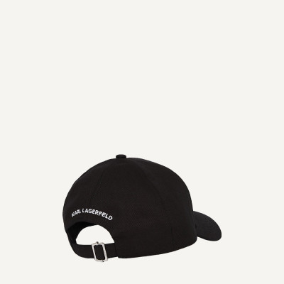Karl Lagerfeld camiseta mujer negra algodón orgánico | Lázaro