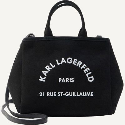 Karl Lagerfeld bolso negro canvas B2W50003