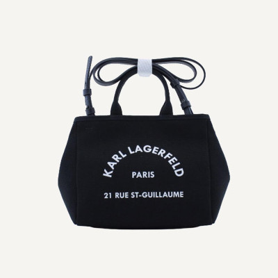 Karl Lagerfeld Bolso Mujer Negro – Canvas