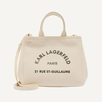 Karl Lagerfeld bolso beige canvas B2W50003