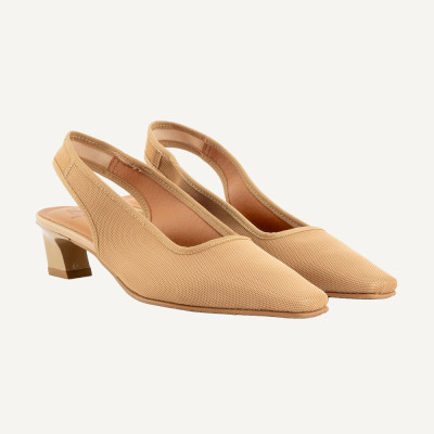 Miss Elastic Sandalias Mujer Camel