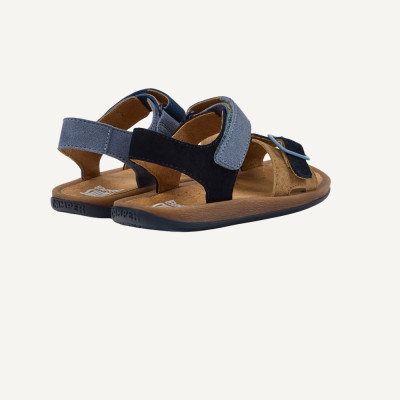 Camper sandalias niño azul arena K800672002