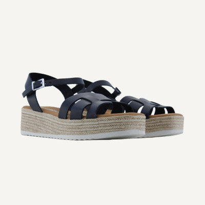 Be Casual Sandalias Mujer Negro