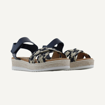 Be Casual Sandalias Mujer Negro