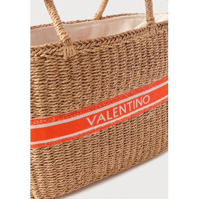 Valentino Bags Bolso Mujer Beig – rafia y textil
