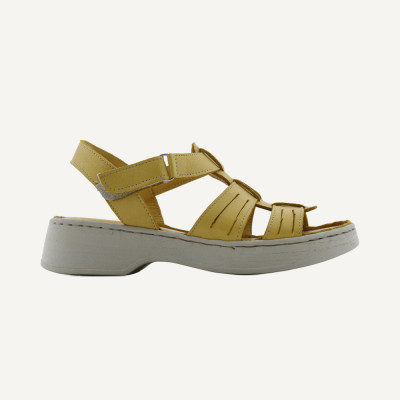 Lazaro Sandalia Mujer Kaki 2569