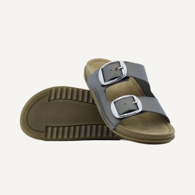 Lazaro Sandalia Mule Mujer Cromo 2136