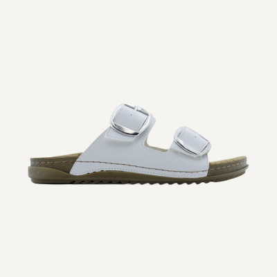 Lazaro Sandalia Mule Mujer Blanco 2136
