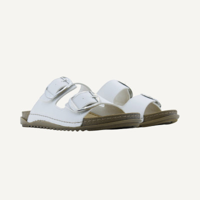 Lazaro Sandalia Mule Mujer Blanco 2136