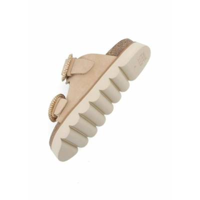 No Name Sandalias Mujer Camel
