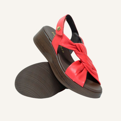 Paula Urban sandalias rojo mujer 33-335