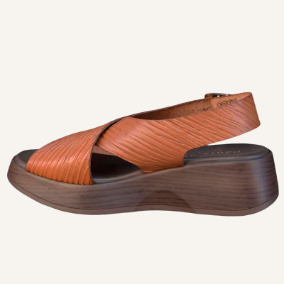 Paula Urban sandalias marrón mujer 33-2070