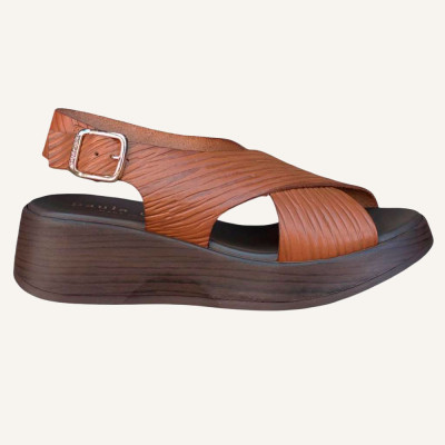 Paula Urban sandalias marrón mujer 33-2070