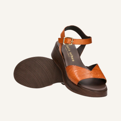 Paula Urban sandalias avellana mujer 33-837