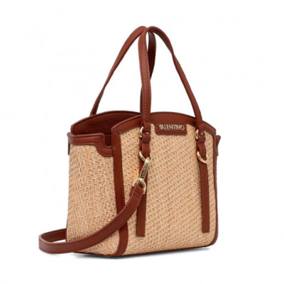 Valentino Bags Bolso Mujer Beig – rafia y polipiel