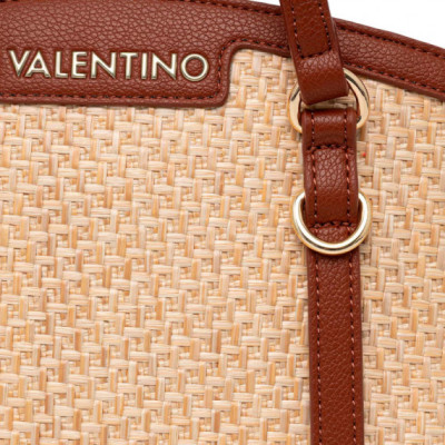 Valentino Bags Bolso Mujer Beig – rafia y polipiel