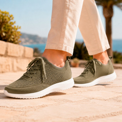 Eoligeros Anthony Deportivo Hombre Verde Kaki | Lazaro