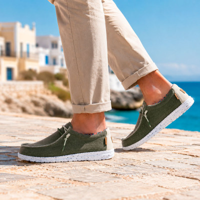 Eoligeros Julius Deportivo Hombre Verde Kaki | Lazaro