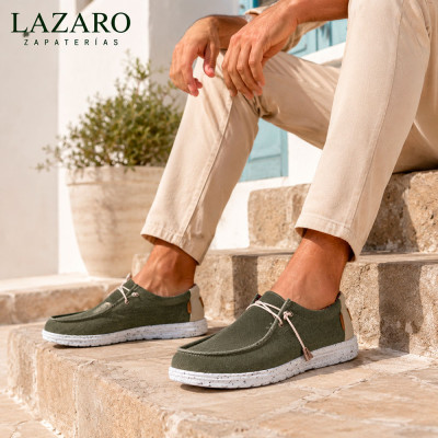Eoligeros Julius Deportivo Hombre Verde Kaki | Lazaro