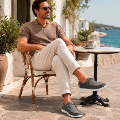 Eoligeros Julius Deportivo Hombre Gris | Lazaro