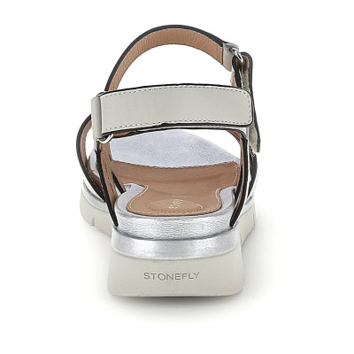 Stonefly Sandalias Elody 24 Blanco vista trasera