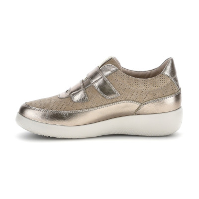 Stonefly Zapatos Con Correa Paseo Iv 50 Oro detalle lateral