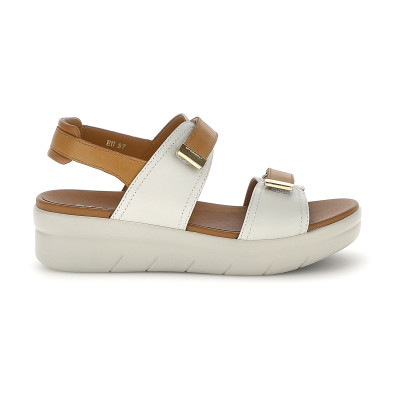 Stonefly Aqua III 20 sandalia mujer gris claro vista lateral