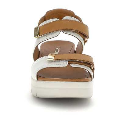 Stonefly Aqua III 20 sandalia mujer gris claro vista superior